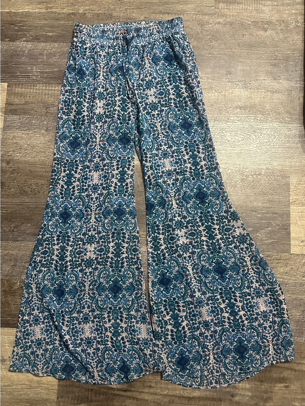 Show Me Your Mumu Talking Tulips Floral Tass Party Pants Boho Small